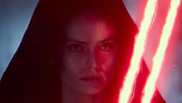 La nueva apariencia de Rey despierta teorías sobre su lado oscuro en 'Star Wars: The Rise of Skywalker'. (Foto: Disney)