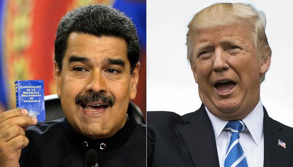 Nicolás Maduro, presidente de Venezuela,  está dispuesto a reunirse con Donald Trump, mandatario de Estados Unidos. (Foto: AFP/Archivo)