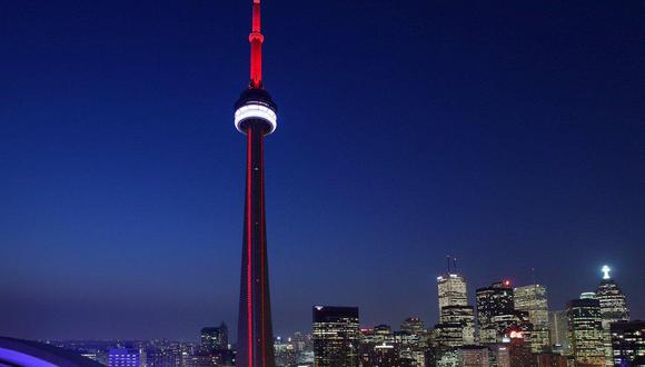 La icónica CN Tower de Toronto lucirá los colores del Perú este 28 de julio. (Foto: Bicentenario Perú)