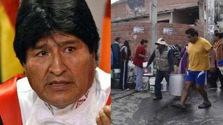 Escasez de agua en Bolivia “es como un terremoto”, dijo Evo Morales [Fotos]