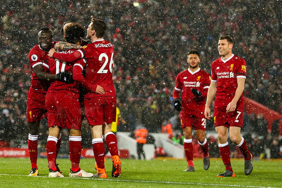 Liverpool subió a la tercera casilla de la Premier. (Getty Images)