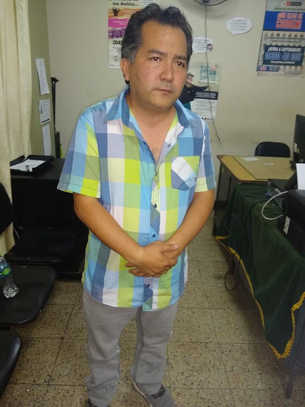 El regidor de la comuna de Chiclayo habría contratado los servicios de la joven que denunció que era amenazada por una red de prostitución. (PNP)