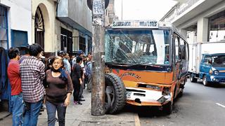 ¡Transporte público es un arma mortal! Ocasionan40% de accidentes fatales en Lima