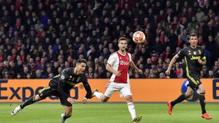 Juventus igualó 1-1 en su visita a Ajax por los cuartos de final de la Champions League