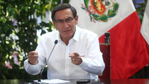 Quédate en casa. El presidente Vizcarra hizo una invocación para acatar las medidas dictadas por el gobierno, cuyo propósito apunta a detener el avance del coronavirus. (GEC)