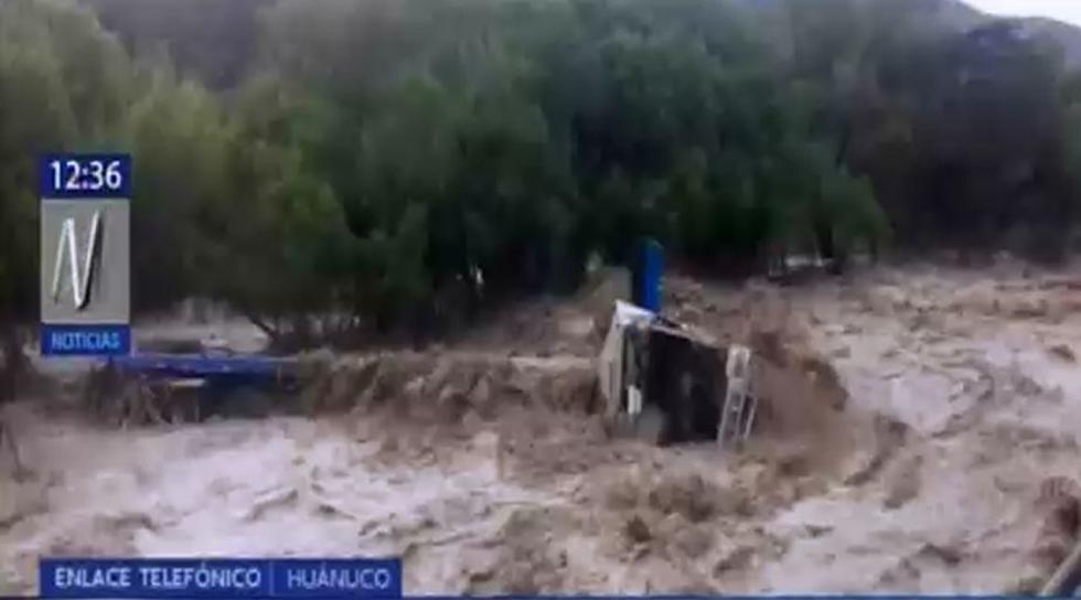 Huánuco: Una persona desaparecida y casas inundadas deja la crecida del río Huallaga. (CanalN)