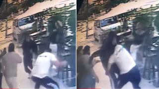 Carabayllo: Intentan asaltar a mujer, pero comensales de restaurante salen en su defensa