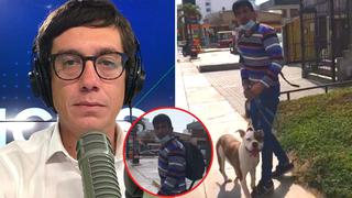 Periodista Jaime Chincha es atacado por perro pitbull
