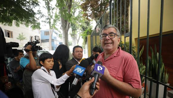 Periodista Juan Carlos Tafur asegura que no revelará sus fuentes. (Britanie Arroyo/ @photo.gec)