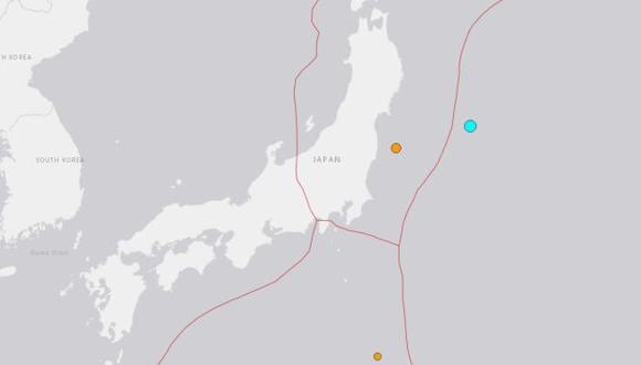 Un terremoto de 6,1 grados de magnitud sacude la costa este de Japón. (USGS)