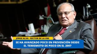 “Es difícil tener un sistema de alerta temprana de sismos en Perú”, sostuvo rector de la UNI