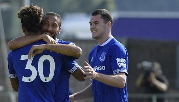 Everton goleó 22-0 en el inicio de la pretemporada (Foto: Twitter).