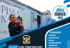 Marina de Guerra inicia campaña social “Costa Solidaria III” en beneficio de la población de Huacho