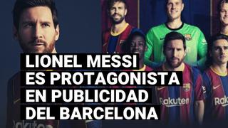 Barcelona sacó a la venta su nueva camiseta con Lionel Messi como su principal figura