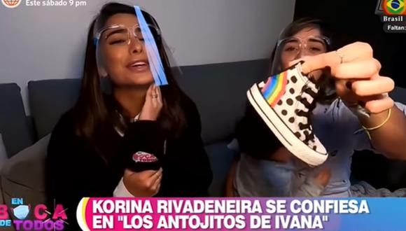 Korina Rivadeneira aconsejó a Ivana Yturbe sobre la maternidad. (Foto: Captura de video)