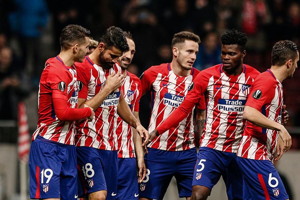 Atlético de Madrid concreta una diferencia importante en su estadio luego el primer compromiso frente a Lokomotiv. (GETTY IMAGES)