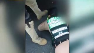Santa Anita: chofer de bus atropelló a mujer policía en la Vía Evitamiento