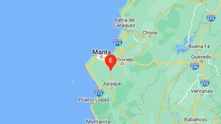 Un sismo de magnitud 4,4 se siente en la costa central de Ecuador