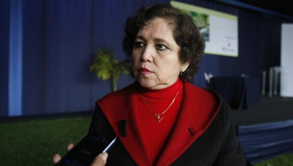 Sonia Medina destacó presencia de Dirandro en puertos y aeropuertos. (Mario Zapata)