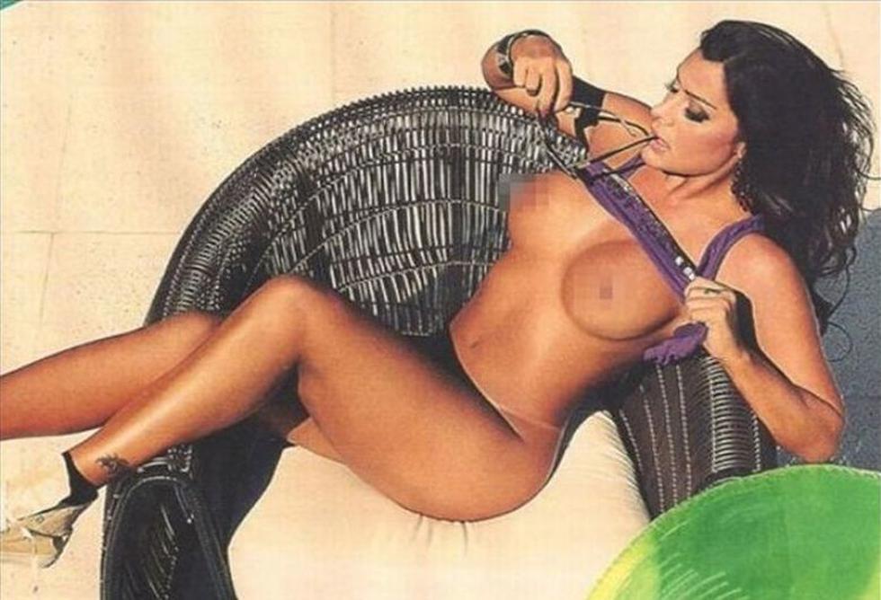 La modelo Larissa Riquelme posó nuevamente para la revista Sexy. (Revista Sexy)