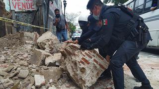 Terremoto en México: reportan derrumbes en Oaxaca y daños menores en infraestructuras [FOTOS]