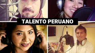 Conoce a los cuatro peruanos que han sido nominados a los “Oscar de la voz”