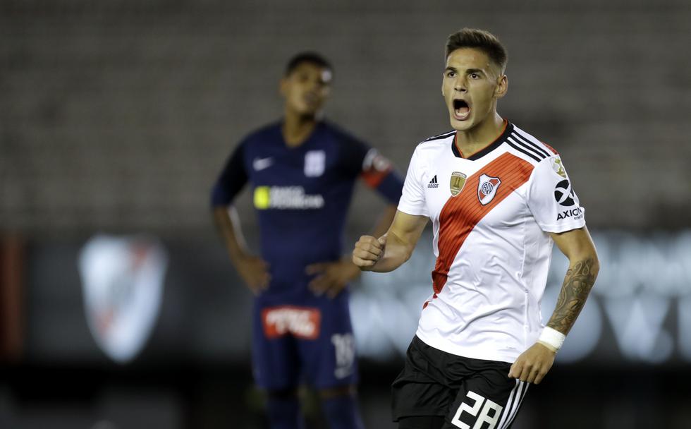 Alianza Lima cayó goleado 3-0 ante River Plate por la Copa Libertadores. (AP)