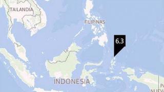 Terremoto de 6.3 grados sacudió el norte de Indonesia