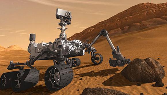El robot lleva diez instrumentos científicos que analizarán el suelo marciano. (NASA)