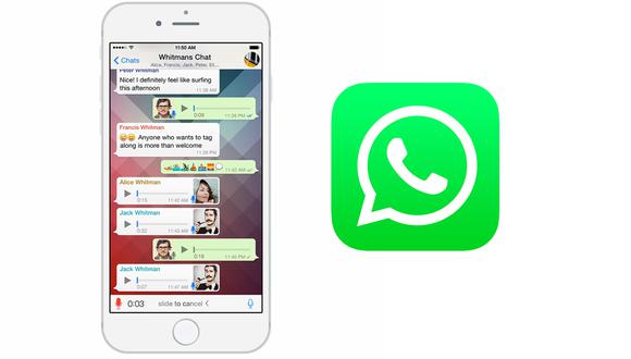 ¿Te has dado cuenta qué es lo que hace WhatsApp con tus notas de voz? Entérate ahora mismo. (Foto: WhatsApp)
