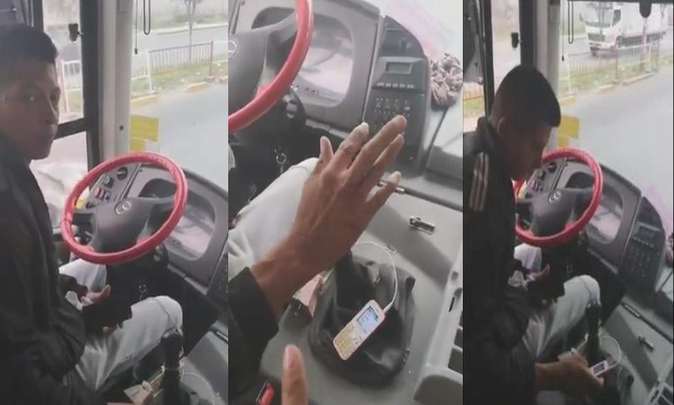 Mototaxistas lanzan piedras a bus con pasajeros y asaltan a chofer venezolano en SJL.