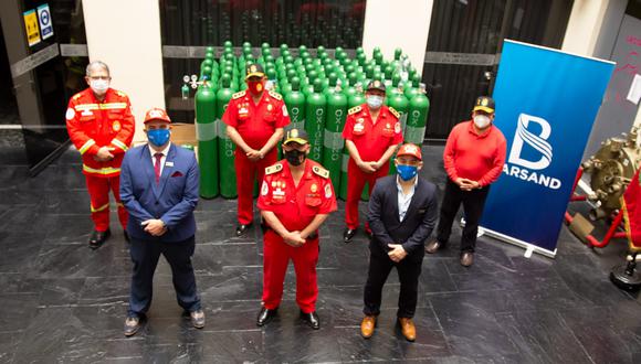 El Intendente Nacional de Bomberos del Perú (INBP) y Comandante General electo del CGBVP, Brigadier General CBP Luis Ponce La Jara, saludó esta gran iniciativa. (Foto: Bomberos)