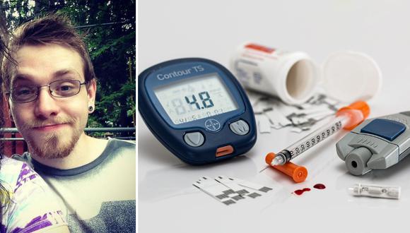El joven no podía costear la insulina que tomaba para controlar su diabetes tipo 1. (Foto: Josh Wilkerson en Facebook/Pixabay/Referencial)