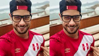 Andrés Wiese alborota las redes sociales al lucir camiseta de la selección peruana