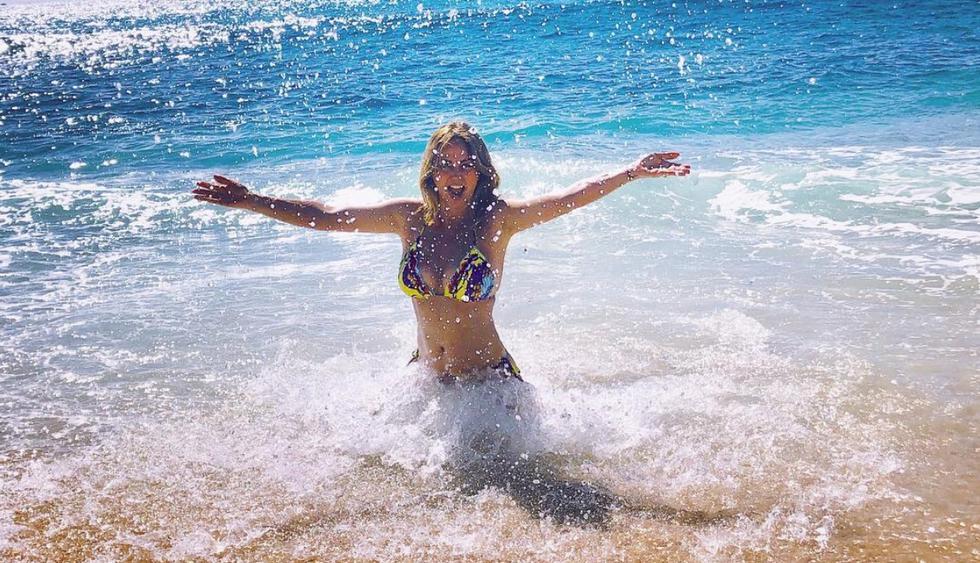 Así disfruta Andrea Legarreta sus vacaciones en Los Cabos de México (Fotos: Instagram)