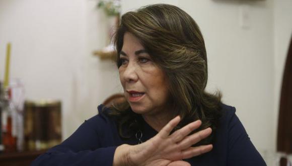Martha Chávez asegura que no hay confrontación al interior de Fuerza Popular (Mario Zapata).