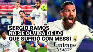 Sergio Ramos se rinde ante Lionel Messi por su preponderancia en Barcelona