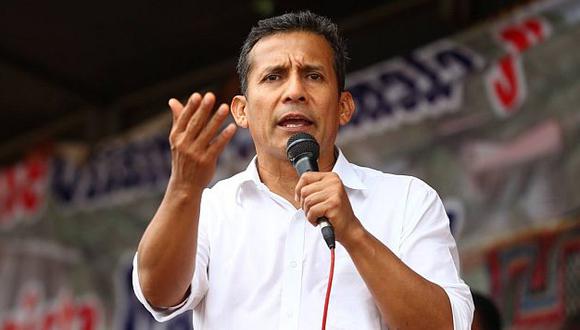 Ollanta Humala dijo que Tía María no tocará las aguas de la cuenca del Tambo. (USI)