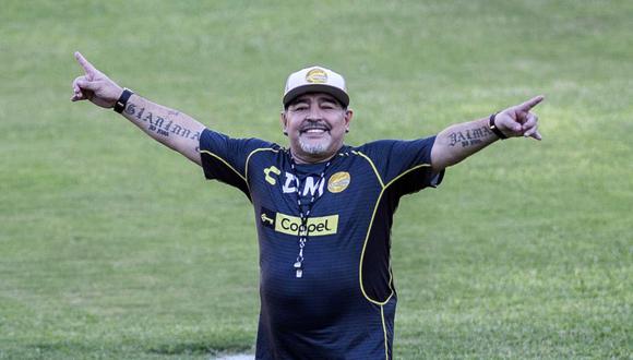 Diego Maradona se refiere al arribo de De Rossi a Boca. (Foto: AFP)