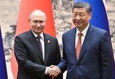 Xi Jinping recibe a Putin en China y se deshace en elogios