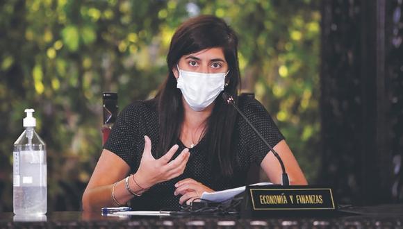 María Antonieta Alva informará sobre ejecución de presupuesto 2020. (Foto: GEC)