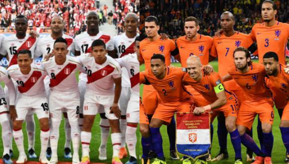 La selección peruana se enfrentará este jueves ante su similar de Holanda en amistoso internacional.