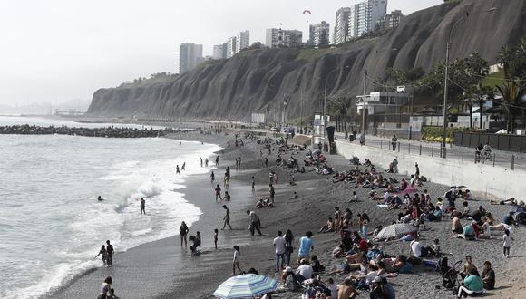 El Minsa afirmó que la restricción de playas solo aplica desde hoy hasta el próximo 4 de enero hasta la fecha. (Foto: Leandro Britto/GEC)