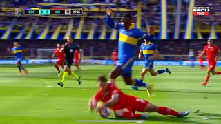 Gol de Leandro Fernández para Independiente vs. Boca Juniors tras falta de Luis Advíncula [VIDEO]