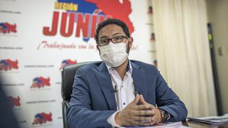 Gobernador regional de Junín, Fernando Orihuela: “Nos vamos a allanar a las investigaciones”
