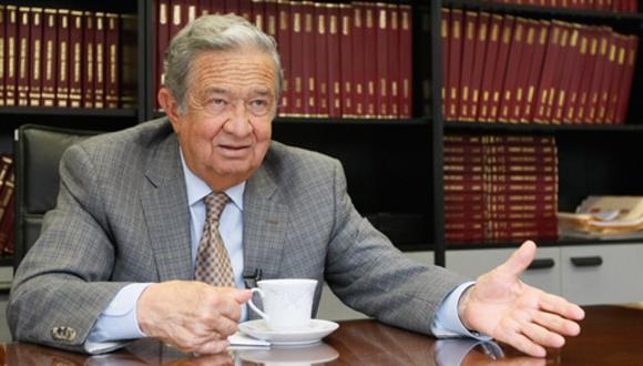 El ex ministro Juan Incháustegui falleció a los 80 años. (Foto: GEC)