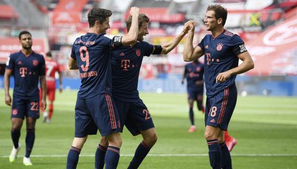 Bayern Múnich vs. Bayer Leverkusen: chocan por la final de la Copa de Alemania. (Foto: AFP)