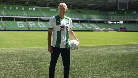 Arjen Robben estuvo la última temporada en el FC Groningen. (Foto: FC Groningen)