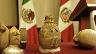 México devolvió al Perú 37 piezas arqueológicas precolombinas y virreinales 