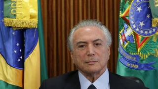 Brasil: Michel Temer aseguró que su primer mes en el gobierno ha sido una "guerra"